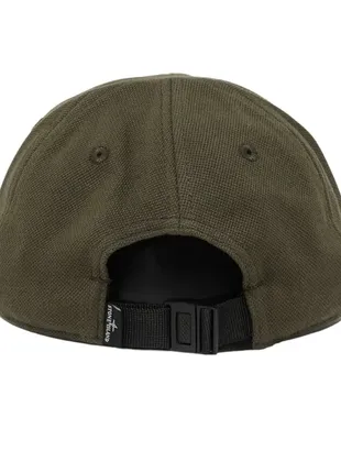 Кепка stone island pique label cap olive