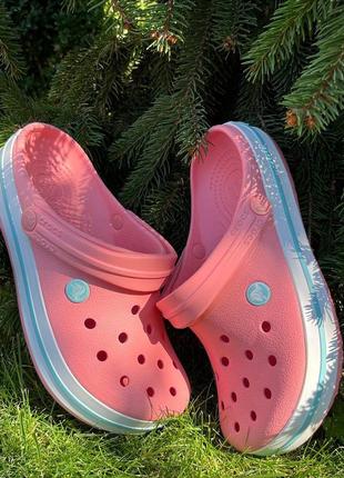 Женские кроксы сабо crocs crocband mellow идеальные crocs для ваших ножек