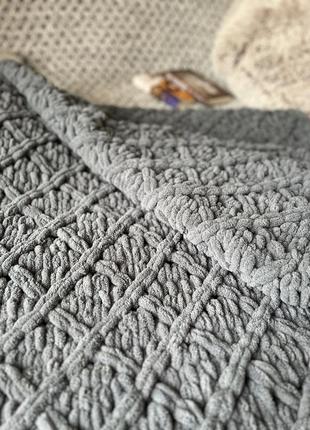 Затишний плед ручної роботи 180*2002 фото