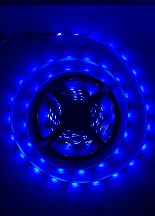 Светодиодная rgb led лента 5050 цветная 5 метров с пультом подсветки тента