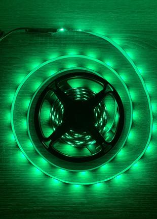 Світлодіодна rgb led стрічка 5050 кольорова 5 метрів з пультом підсвітка лента