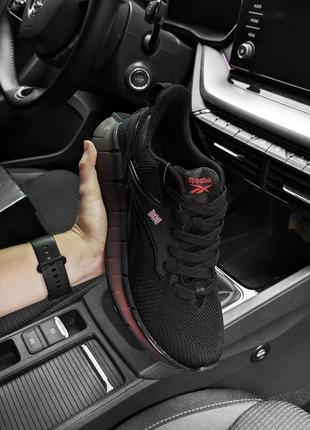 Чоловічі кросівки reebok zig kinetica edge чорні з червоним