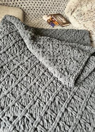 Затишний плед ручної роботи 180*2003 фото