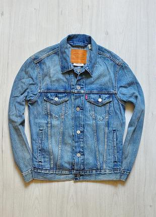 Джинсова куртка levis premium