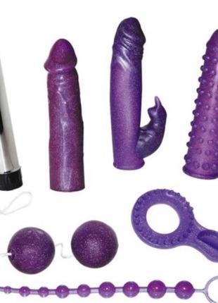Вибронабор wild berries из 7 предметов фиолетовой