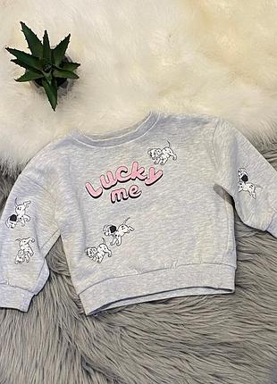 Теплый батник на малыша 6-9 мес