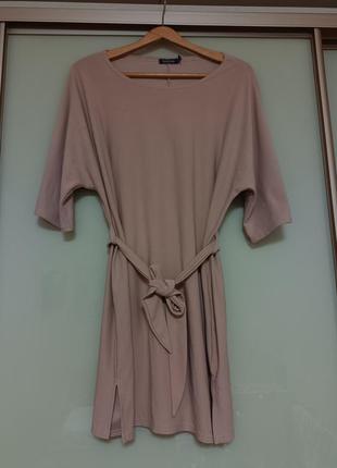 Вільна сукня / сукня під пояс від boohoo2 фото