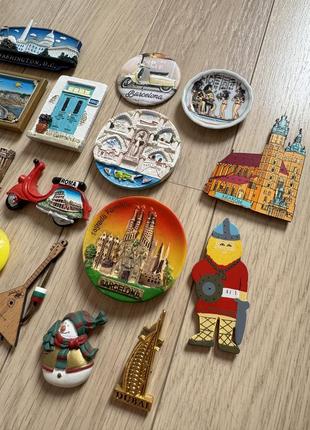 Набір магнітів на холодильник2 фото