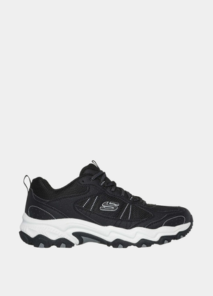 Оригінальні жіночі кросівки skechers / скечерс чорного кольору