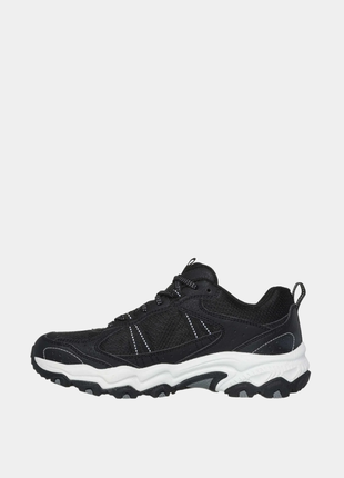 Оригінальні жіночі кросівки skechers / скечерс чорного кольору4 фото