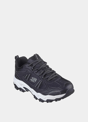Оригінальні жіночі кросівки skechers / скечерс чорного кольору2 фото