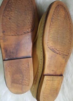Дуже якісні грецькі черевики" clarks" греція натур. шкіра 40-41 разм5 фото