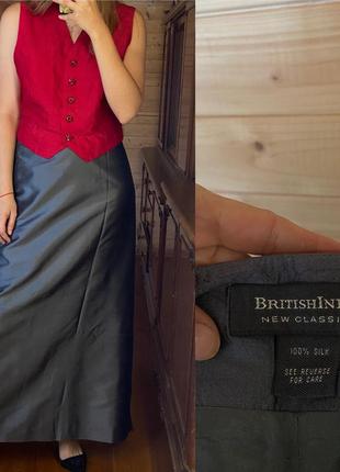 Шовкова спілниця максі  british india