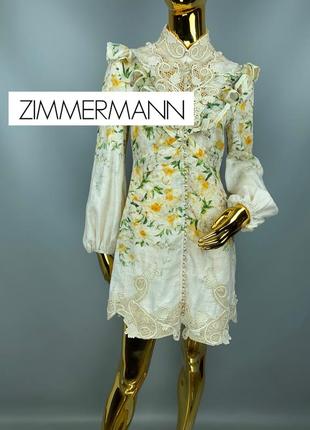 Льняная сукня zimmermann оригінал