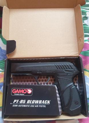 Пневматический пистолет blowback