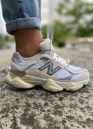 Женские кроссовки new balance 9060 sea salt u9060eca v / smb