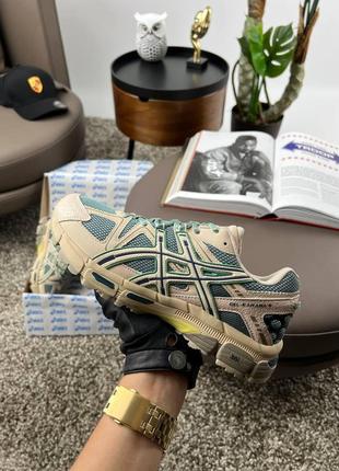 Мужские кроссовки asics gel-kahana 8 beige mint 41-42-43-44-46