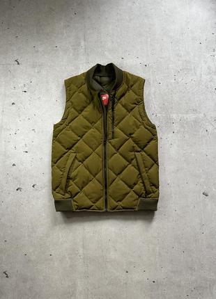 Nike downtown 550 puffer vest original old money tech пухова жилетка