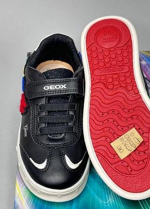 Детские кроссовки кеды  с мигалками geox skylin 30,31,32,33,35,36р6 фото