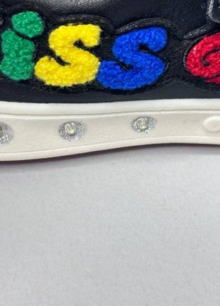 Детские кроссовки кеды  с мигалками geox skylin 30,31,32,33,35,36р7 фото