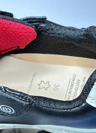 Детские кроссовки кеды  с мигалками geox skylin 30,31,32,33,35,36р8 фото