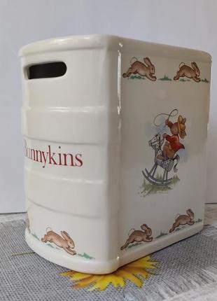 Скарбничка royal doulton bunnykins bank, ощадна книжка