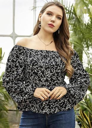 Блузка кофта с открытыми плечами vero moda