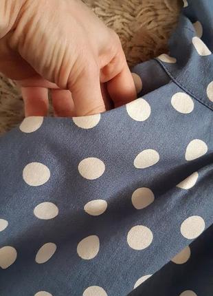 Коротке плаття в горошок. 5
