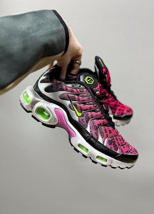 Nike air max tn pink/black