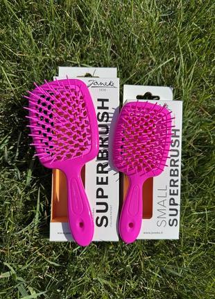 Щітка small janeke italy 🇮🇹 superbrash 17 см оригінал