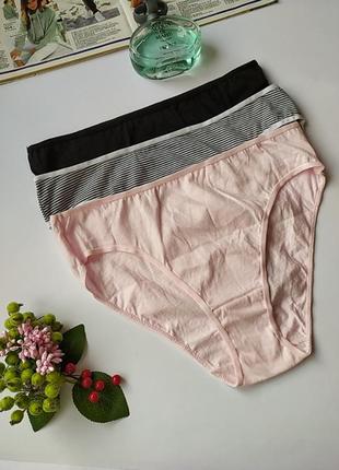 Набор 3шт. новых коттоновых трусиков primark, eur 38/40