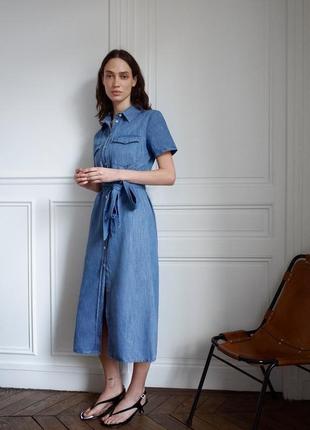 Zara сукня з деніму , s