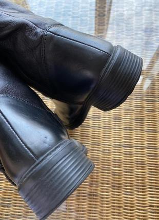 Зимние кожаные сапоги miss laura оригинал