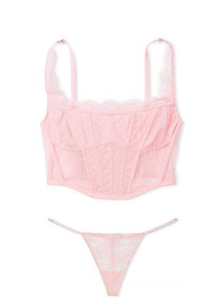 Кружевной комплект белья victoria's secret