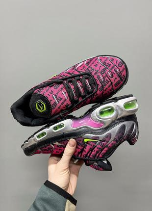 Кроссовки женские nike air max tn pink/black