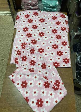 Піжама жіноча тепла фліс+махра3 фото