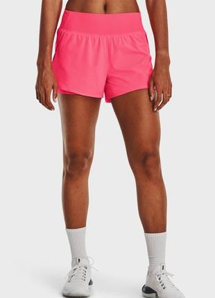 Жіночі рожеві шорти flex woven 2-in-1 short