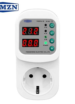 Реле контролю напруги tomzn 16a 100в~300в (tosva-16)