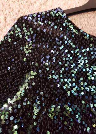 Платье в пайетку