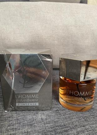 Yves saint laurent l'homme l'intense парфумована вода 60 мл, оригінал