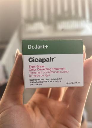 Dr.jart+ - корректирующий крем для лица - cicapairTM tiger grass color correcting treatment - 15ml