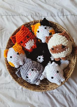 Плюшевые игрушки котики2 фото