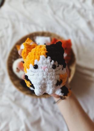 Плюшевые игрушки котики3 фото