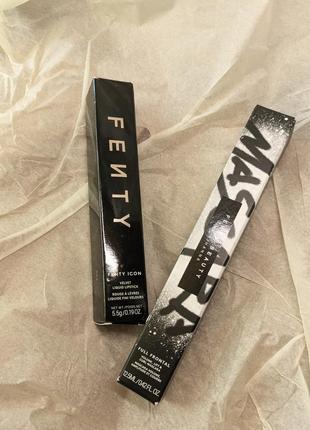 Fenty beauty помада и тушь