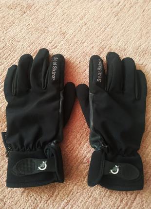 Чоловічі спортивні рукавички вітрозахисні  seal skinz