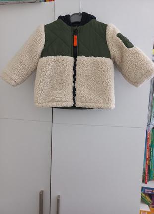 Комбинированная утепленная куртка