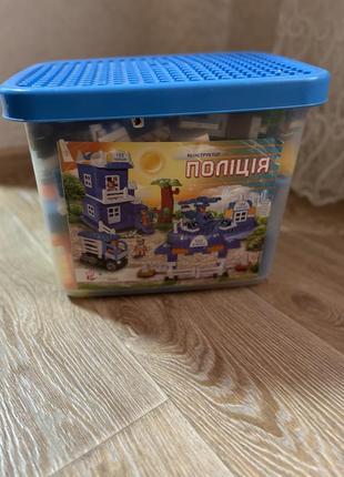 Дитячий набір іграшок легко поліція