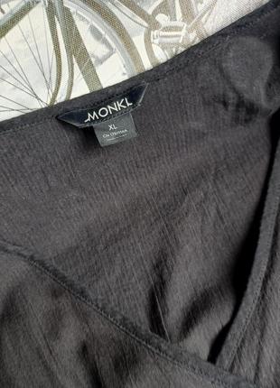 Сукня із запахом monki натуральний состав котон розмір xl7 фото