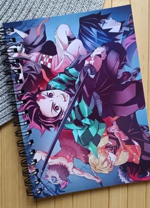 Блокнот клинок рассекающий демонов kimetsu no yaiba клинок який знищує демонів (18018)