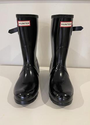 Резиновые сапоги бренд hunter